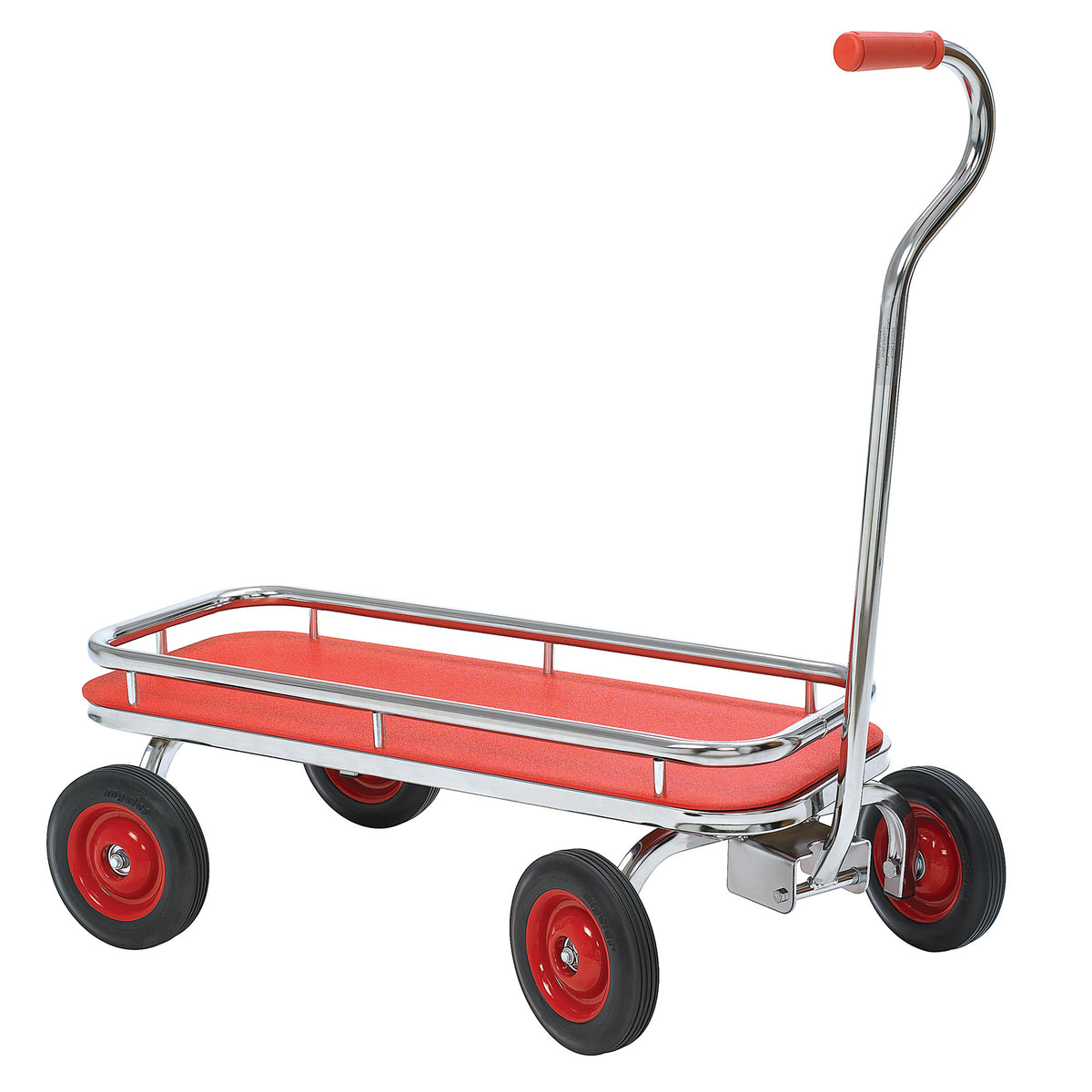Heavy-Duty Steel Wagon with 8" Wheels