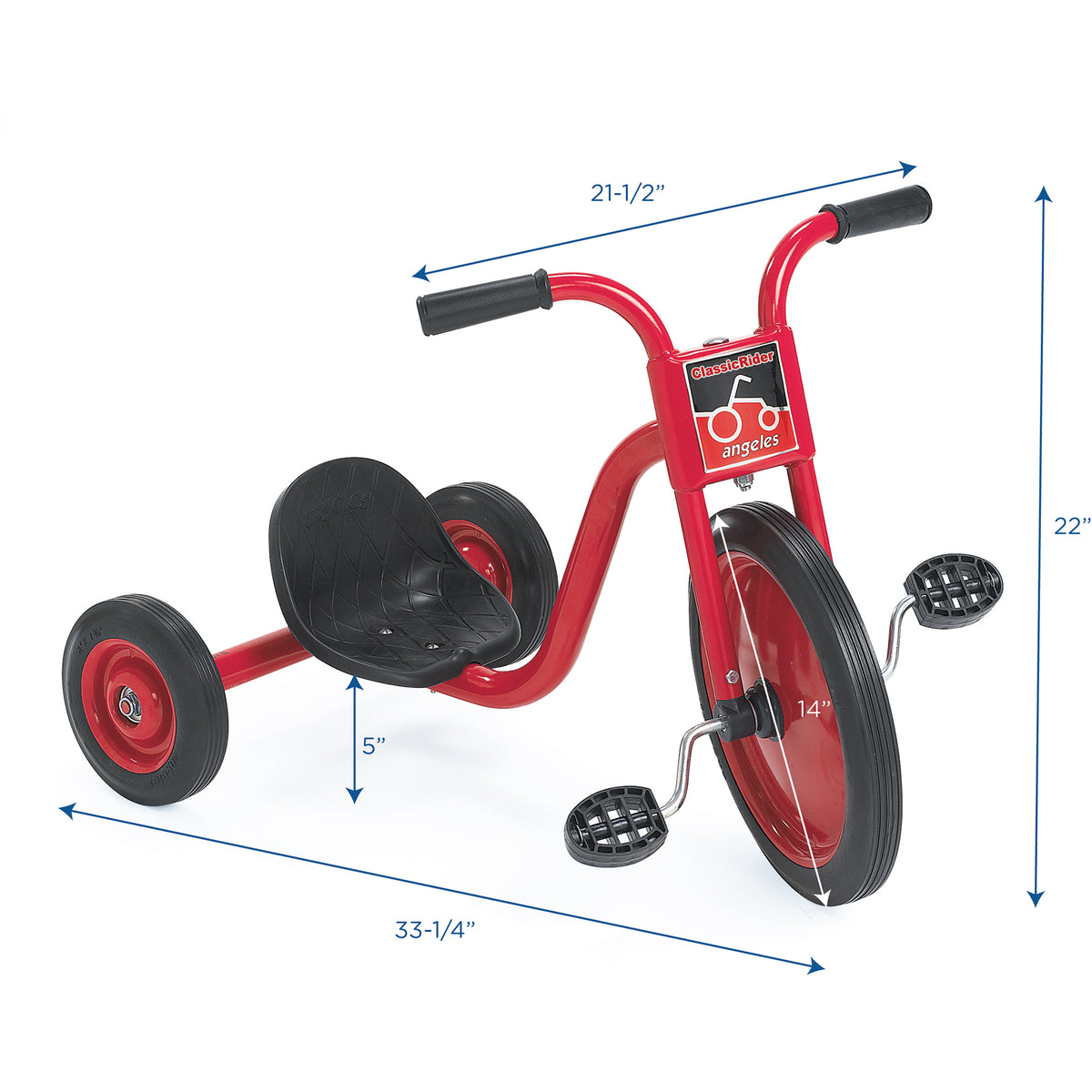14" Big-Wheel Super Cycle Trike, view 4