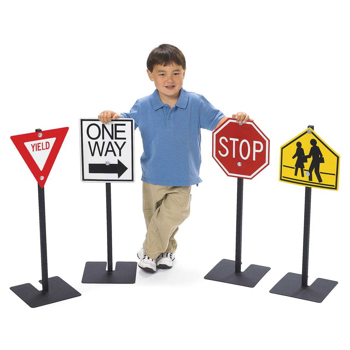 Pretend Play Traffic Signs, Set of 4, view 2