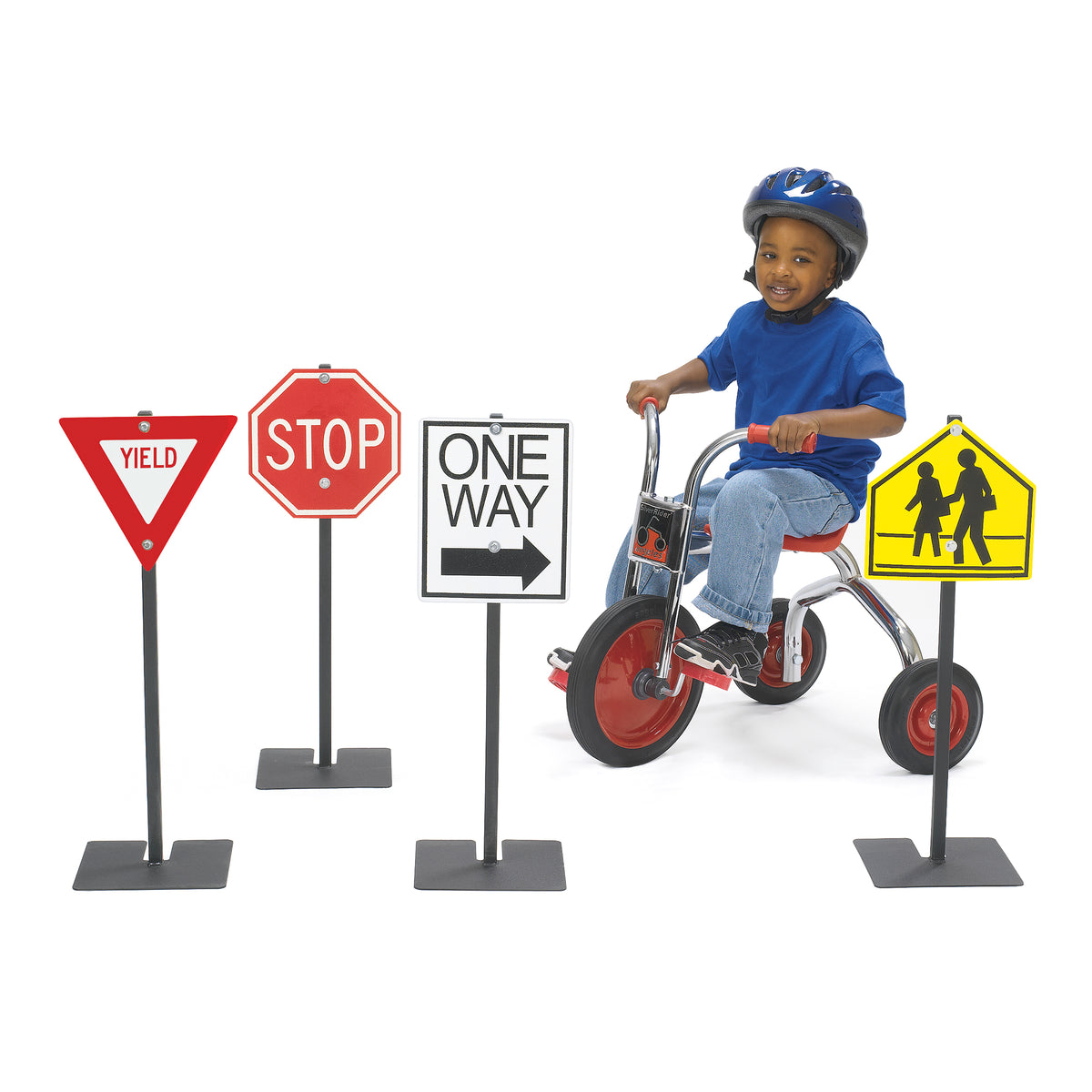 Pretend Play Traffic Signs, Set of 4