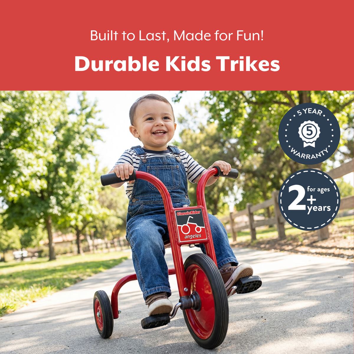 Beginner Pedal Pusher Trike, view 4