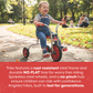 8" Chrome Pedal Pusher Trike, view 7