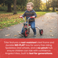 8" Steel Push Trike for Beginners, Red, view 10