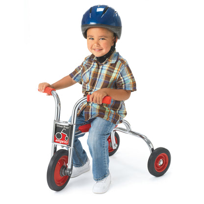 8" Steel Push Trike for Beginners, Red