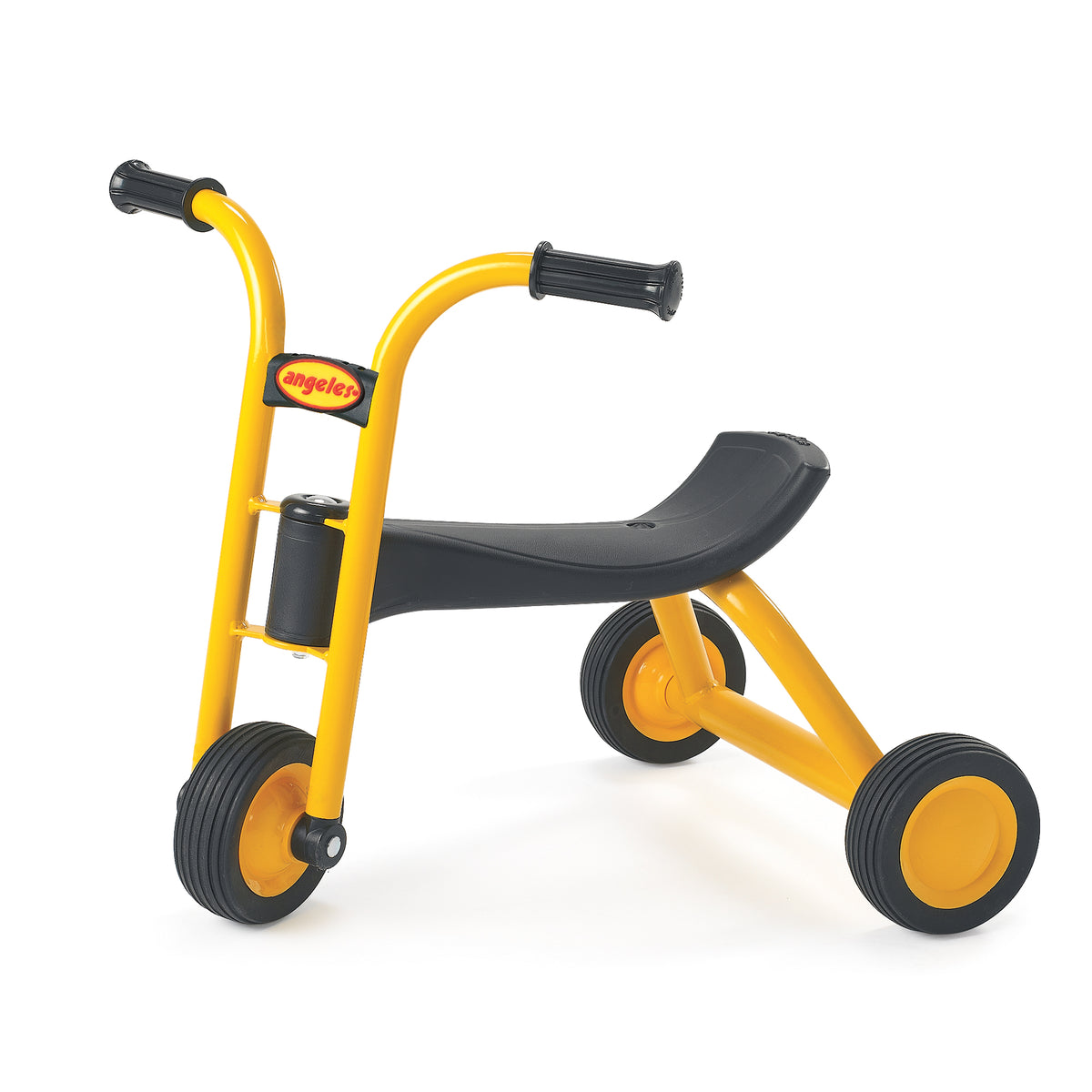 8" Mini Push Trike for Toddlers, Yellow, view 3