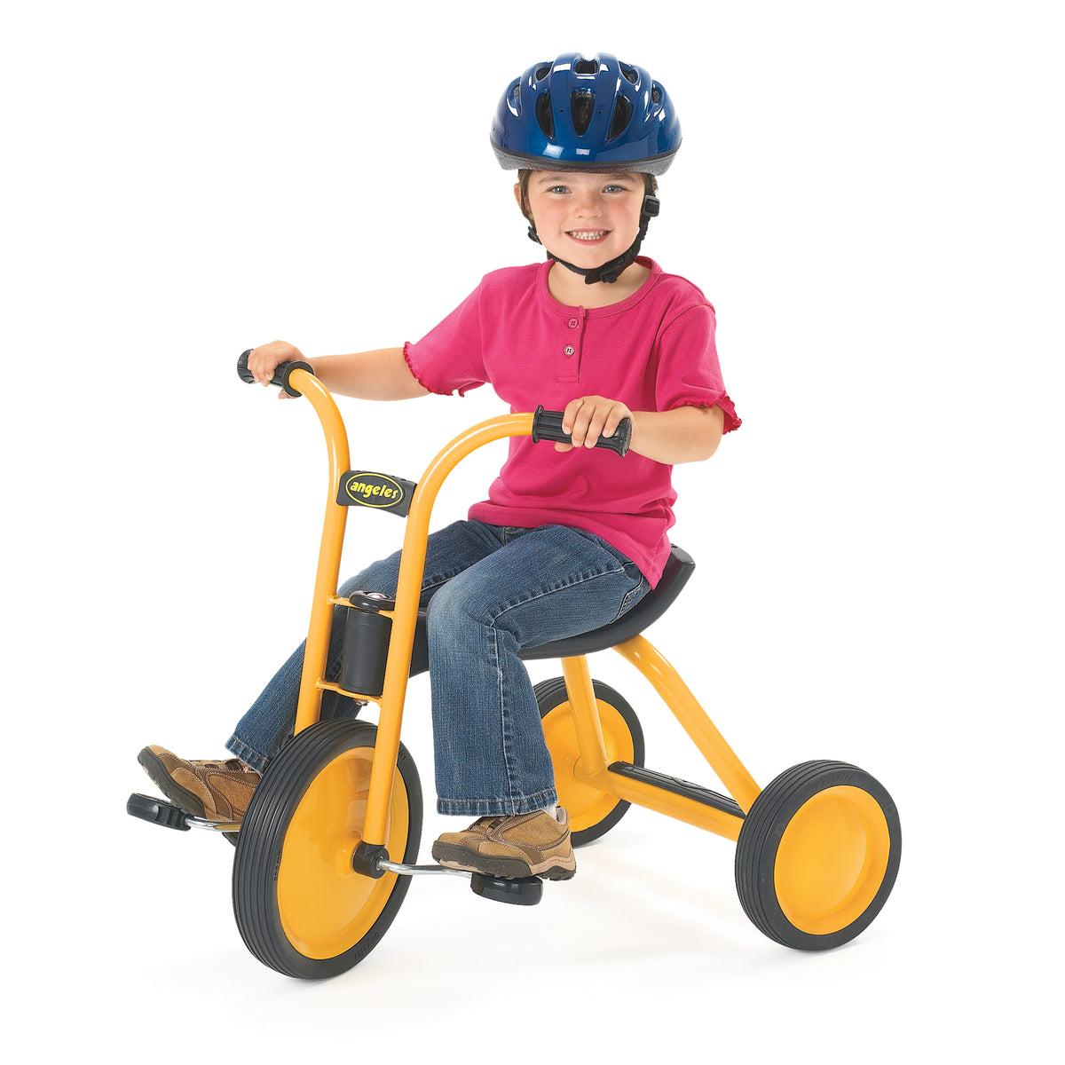 Yellow Steel Preschool Tricycle, view 12