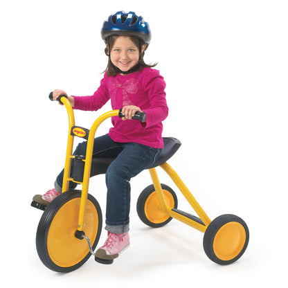 Yellow Steel Preschool Tricycle, view 11