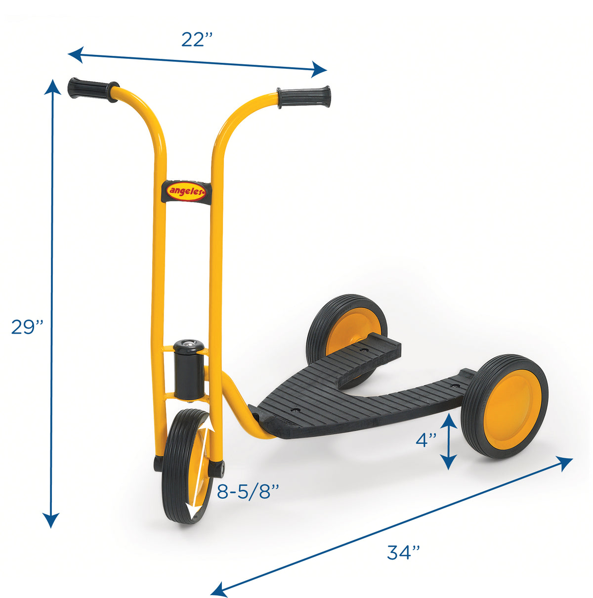 3-Wheel V-Footplate Kids Scooter, view 6