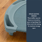 Vertical-Stacking Daycare Nap Cot with Enclosed Ends, view 6