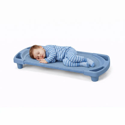Vertical-Stacking Daycare Nap Cot with Enclosed Ends, view 11