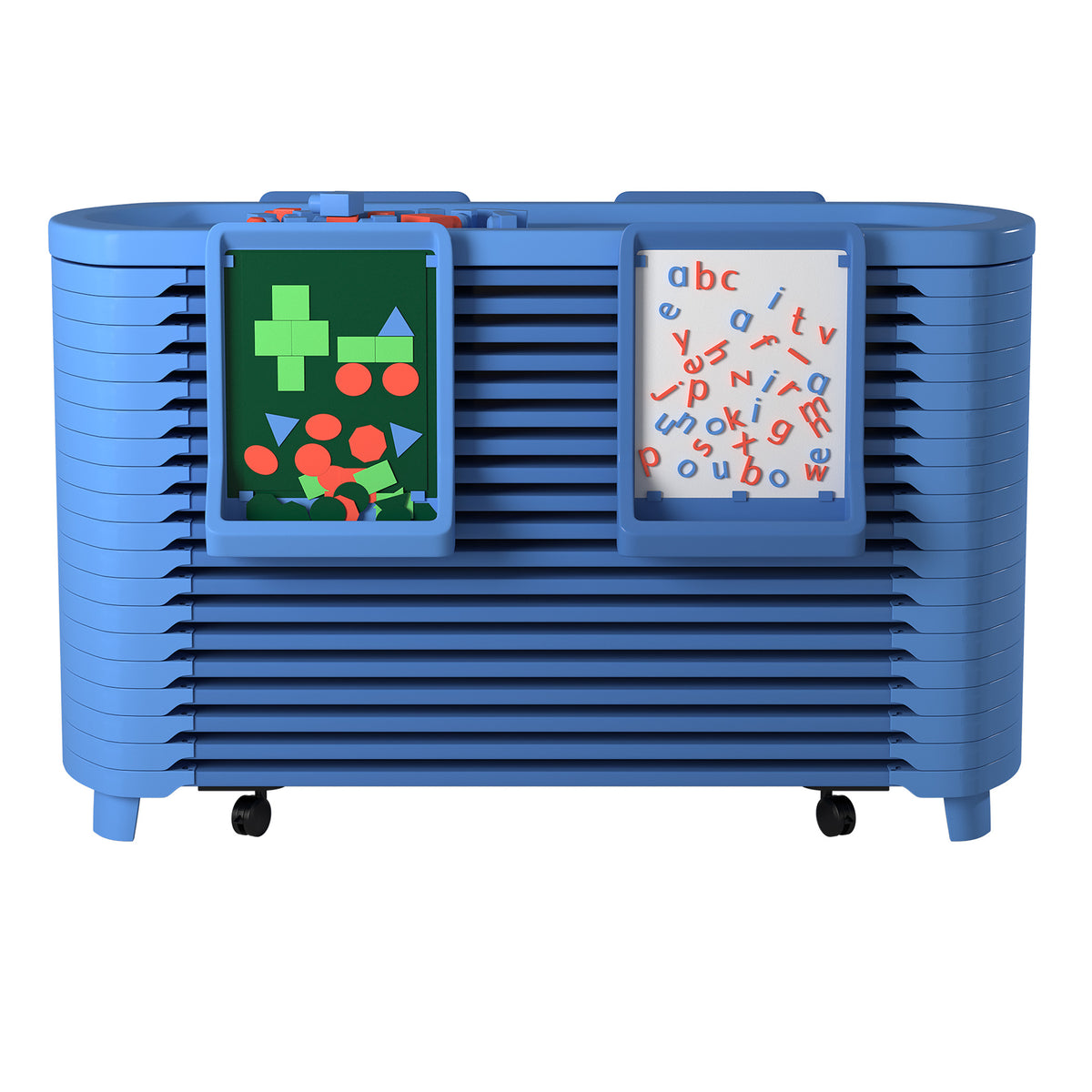 Mobile Cot Storage Activity Center with 20 Stackable Cots, view 4