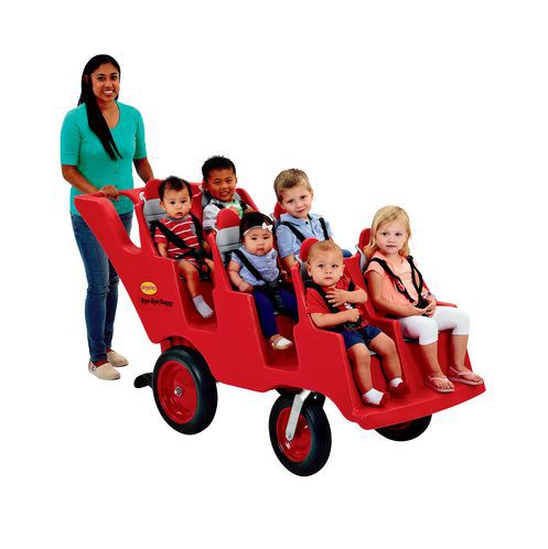 6-Passenger Daycare Stroller Buggy, view 3