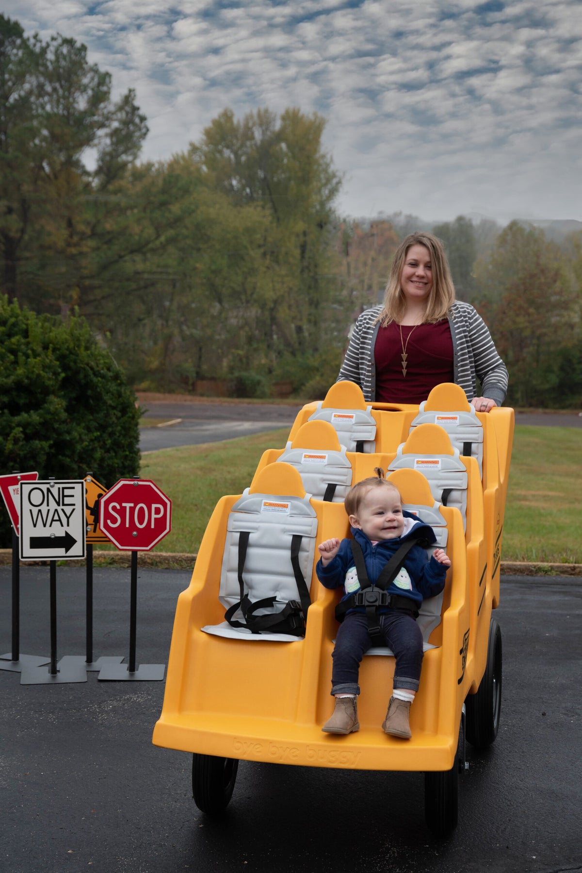 6-Passenger Daycare Stroller Buggy, view 9