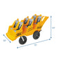 6-Passenger Daycare Stroller Buggy, view 7