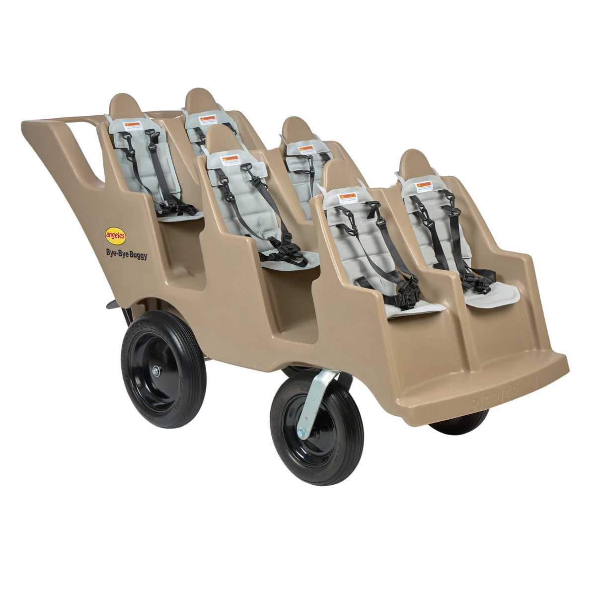 6-Passenger Daycare Stroller Buggy