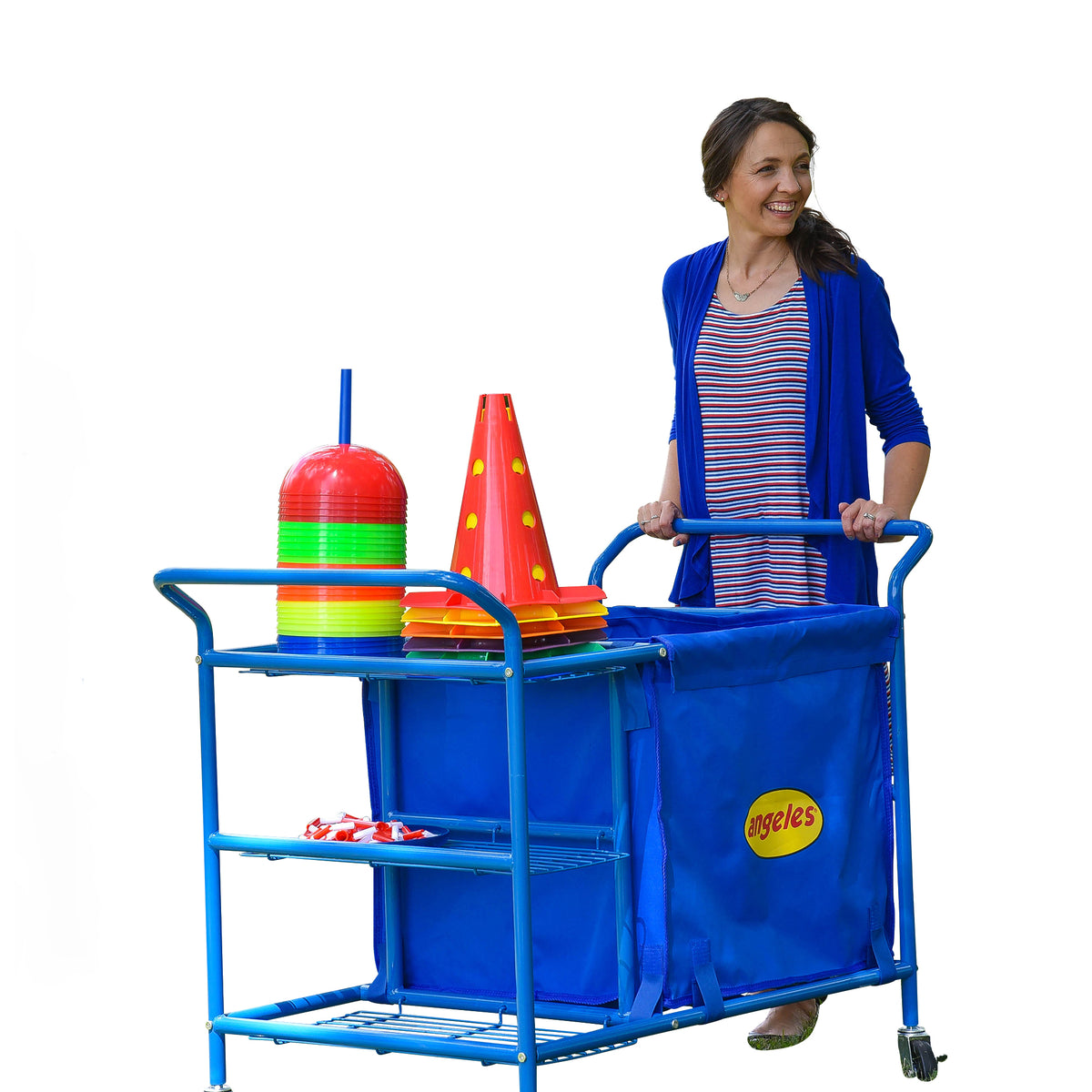 Mobile Ball and Gym Equipment Cart, view 9