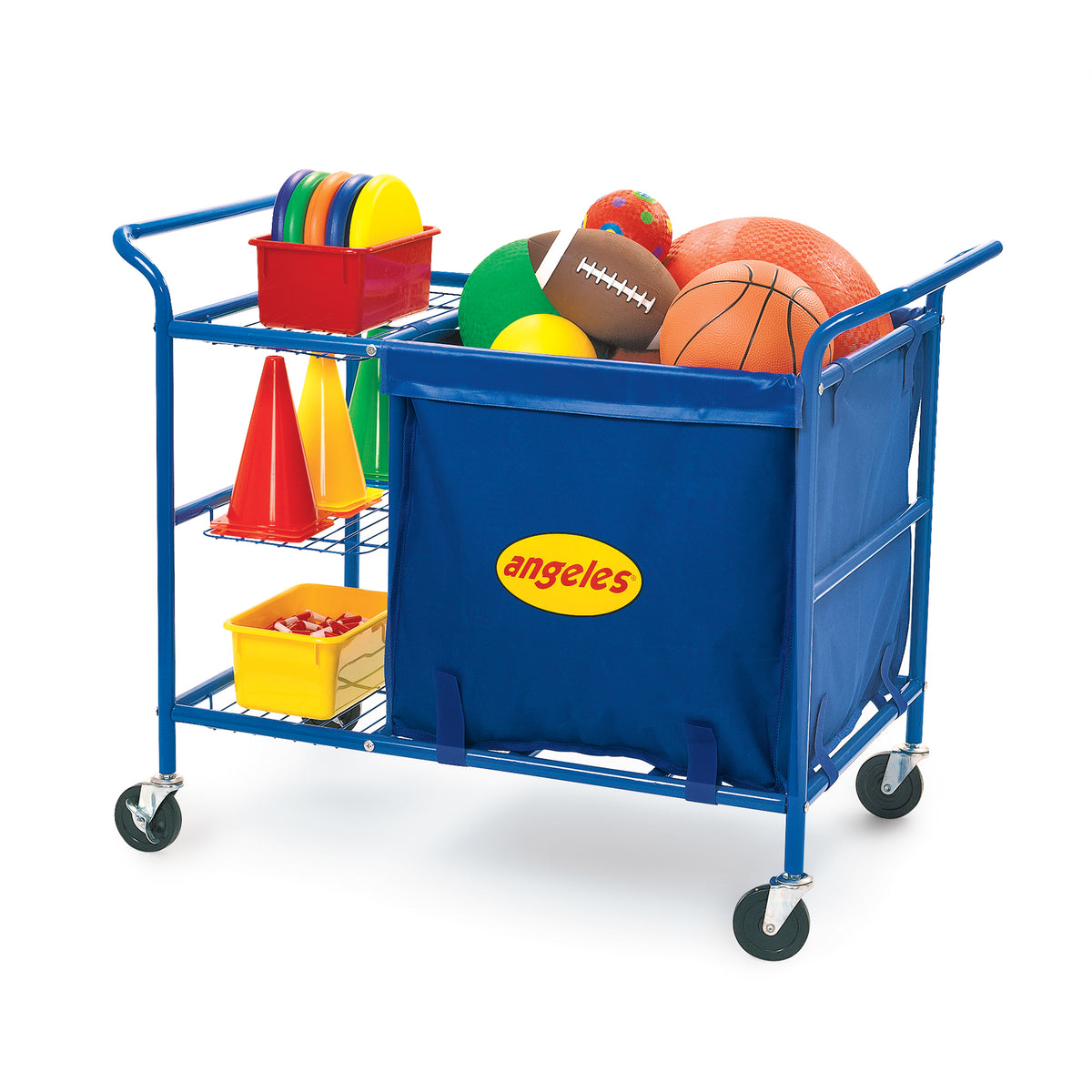 Mobile Ball and Gym Equipment Cart, view 2