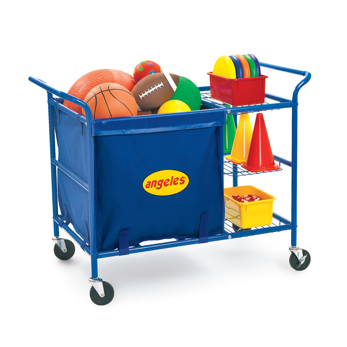 Mobile Ball and Gym Equipment Cart, view 4