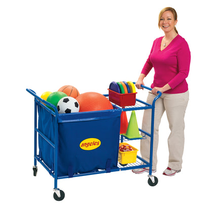 Mobile Ball and Gym Equipment Cart