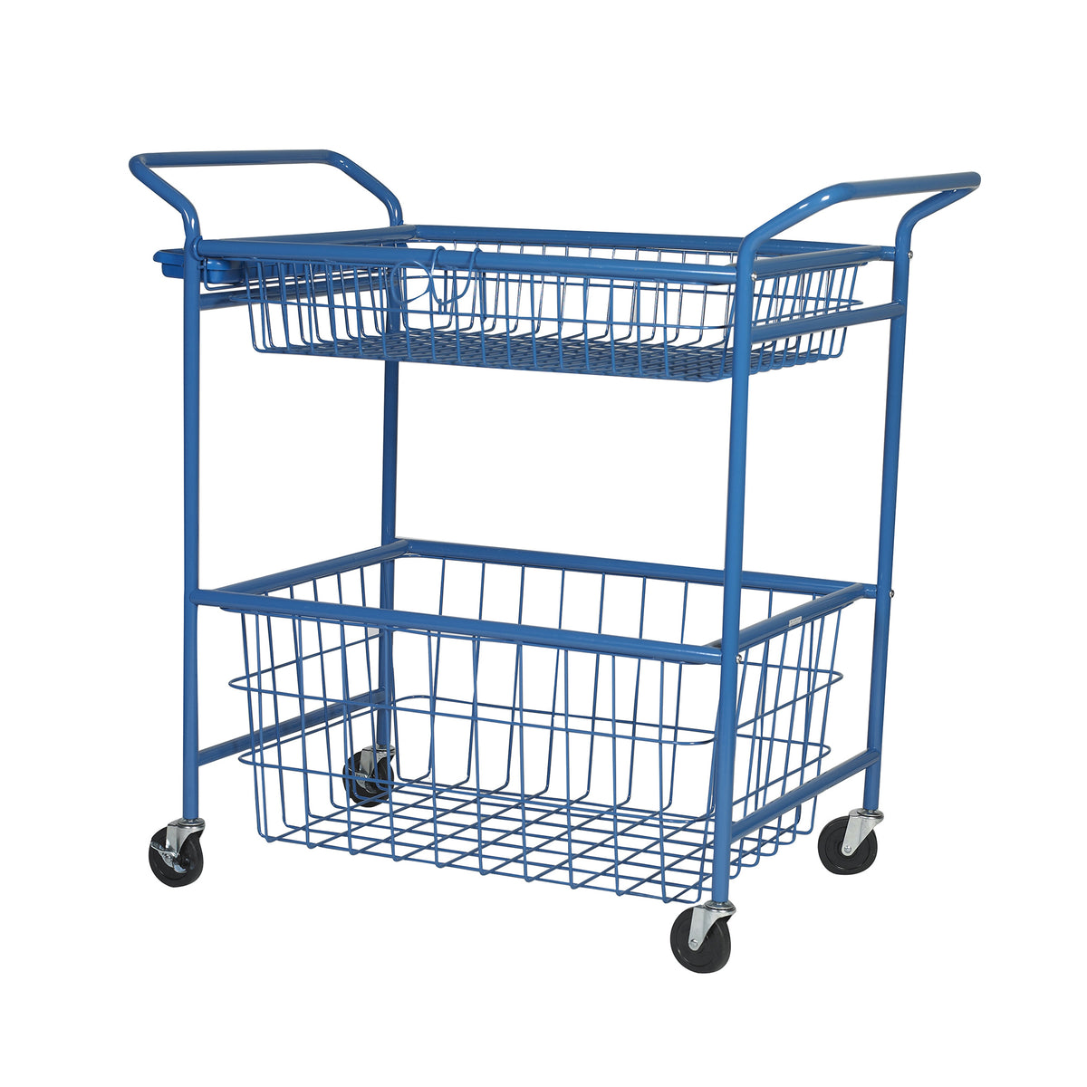 Rolling Steel Wire Activity Cart with Shelves, view 4