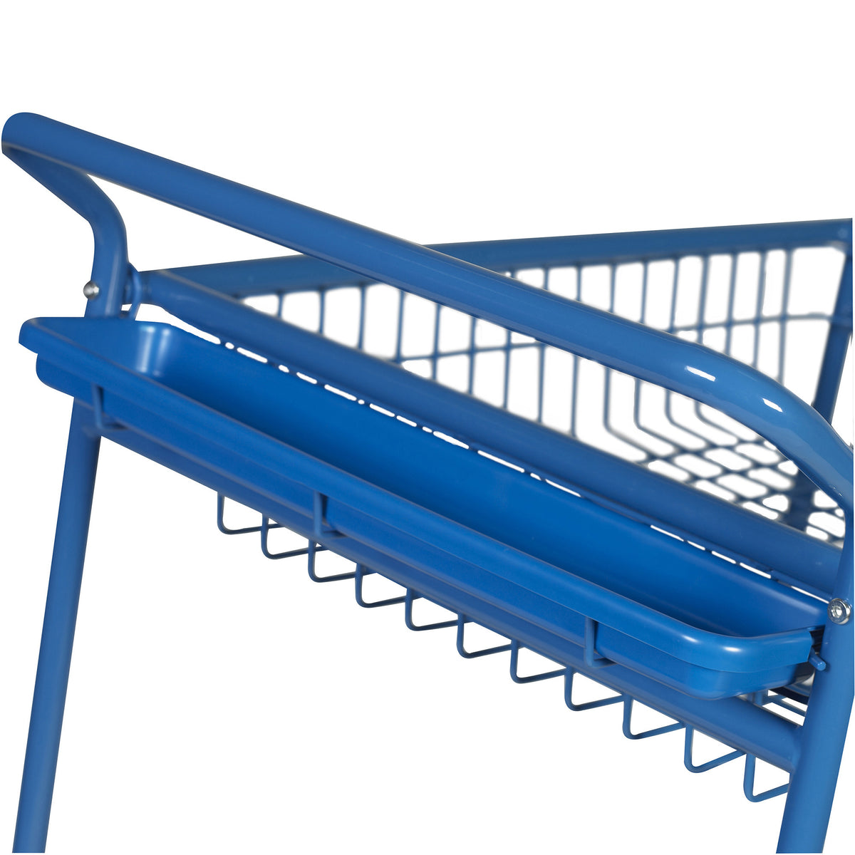 Rolling Steel Wire Activity Cart with Shelves, view 7