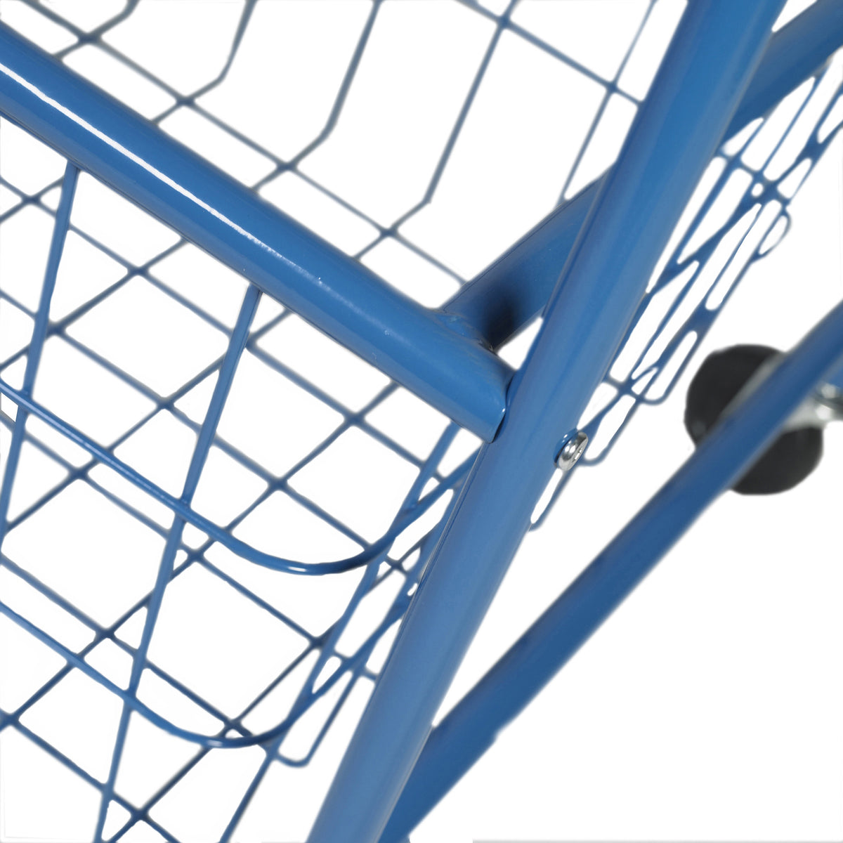 Rolling Steel Wire Activity Cart with Shelves, view 9