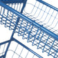 Rolling Steel Wire Activity Cart with Shelves, view 10