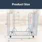 Universal Rolling Rest Mat Storage Cart, view 3