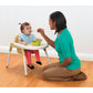 Stackable Infant Feeding Chair with Harness and Tray, view 3