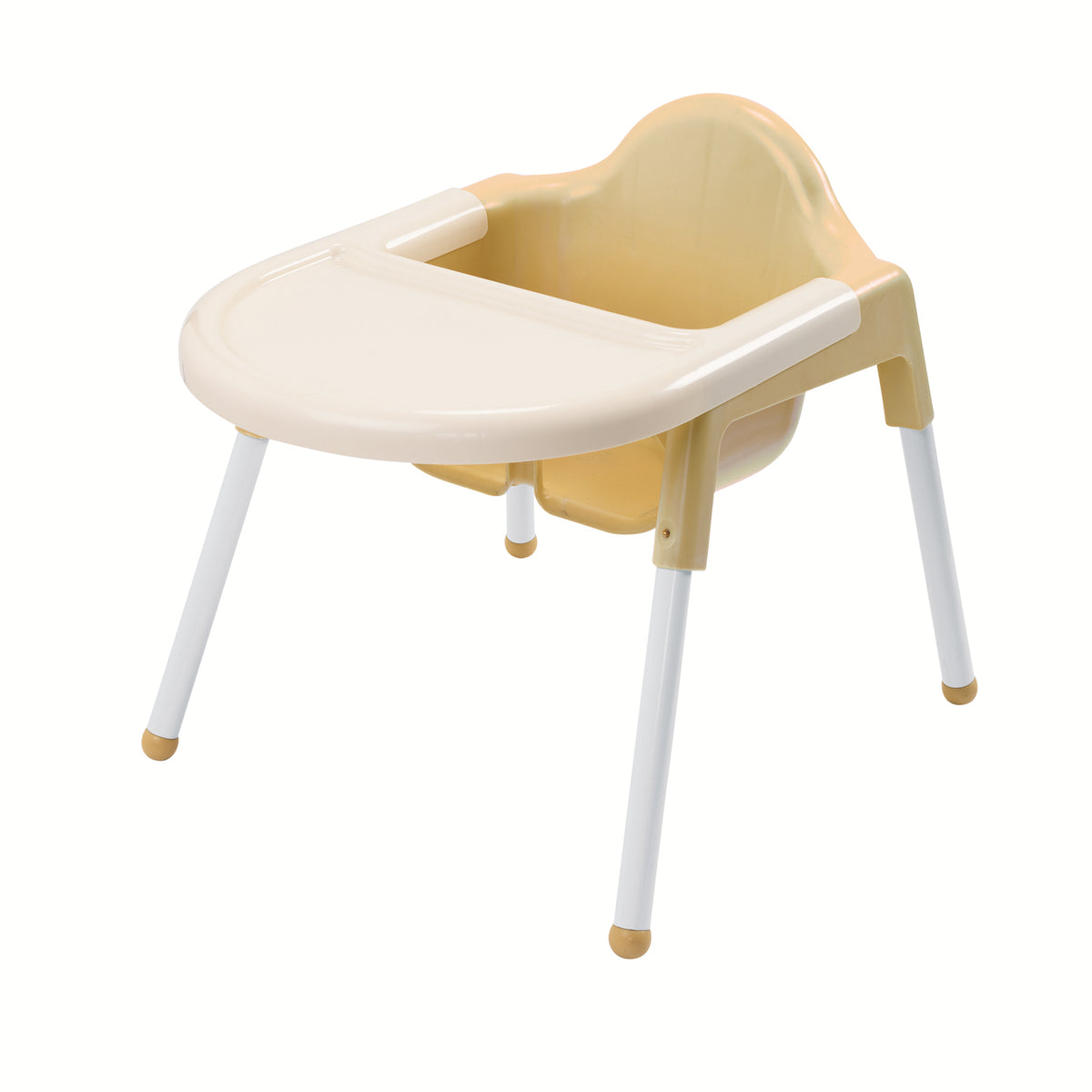 Stackable Infant Feeding Chair with Harness and Tray, view 6