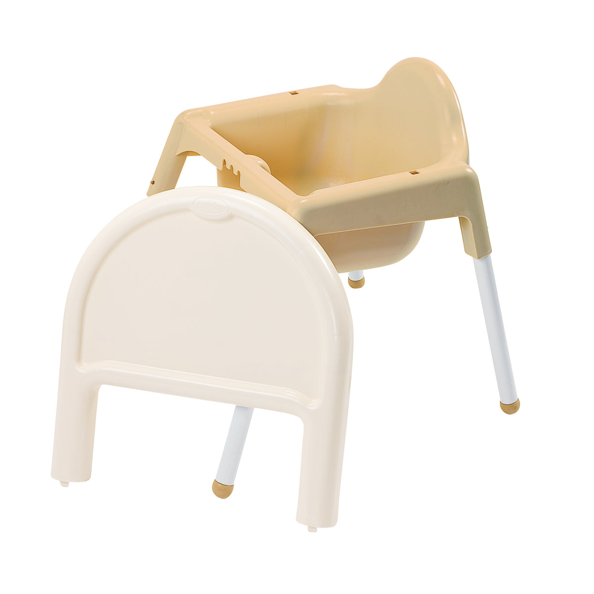 Stackable Infant Feeding Chair with Harness and Tray, view 7
