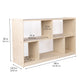 Mobile 29" H 2-Shelf Storage with Clear Back - RTA, view 2