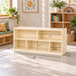 Mobile 24" H Single 2-Shelf Toddler Storage Unit, view 2