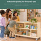 Mobile 24" H Single 2-Shelf Toddler Storage Unit, view 4