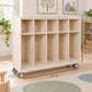 Mobile Toddler 5-Section Locker, view 2