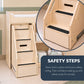 Toddler Changing Table with Stairs – Assembled, view 4