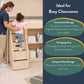 Toddler Changing Table with Stairs – Assembled, view 5