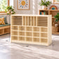 Mobile Multi-Section Classroom Storage Unit, view 2