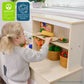 White Wooden Play Kitchen Hutch, view 8
