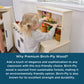 White Wooden Play Kitchen Hutch, view 7