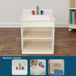 White Wooden Toddler Play Sink, view 4