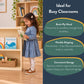 Mobile 36" H 2-Shelf Classroom Storage Unit, view 5