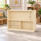 Mobile 36" H 2-Shelf Classroom Storage Unit, view 2