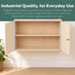 Locking Wall-Mounted Classroom Storage Cabinet, view 3