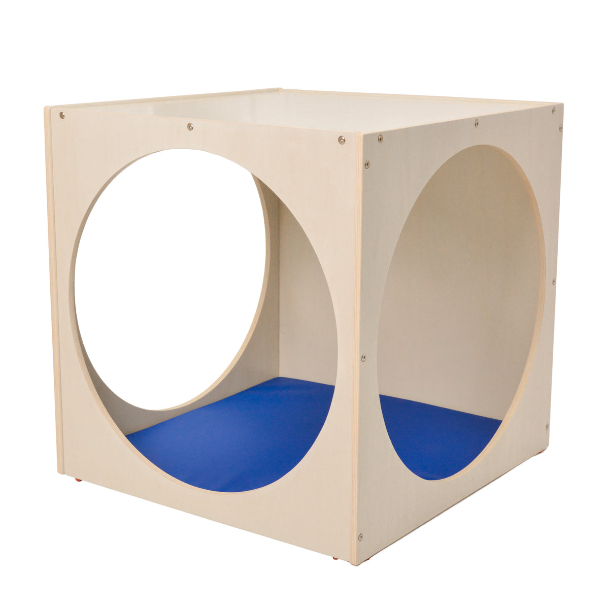 Birch Plywood Reading Cube Nook with Mat