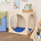Birch Plywood Reading Cube Nook with Mat, view 4