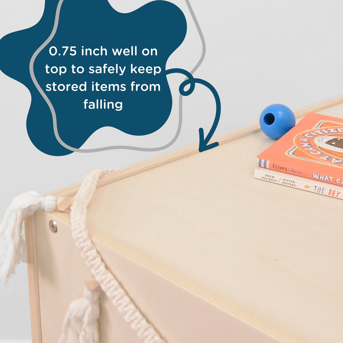 Birch Plywood Reading Cube Nook with Mat, view 6