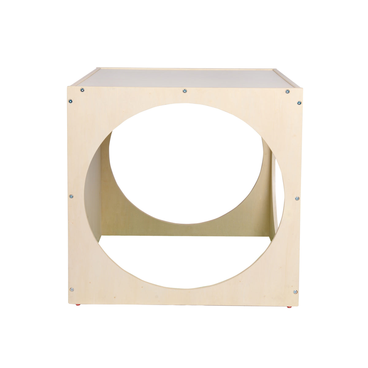 Birch Plywood Reading Cube Nook with Mat, view 8