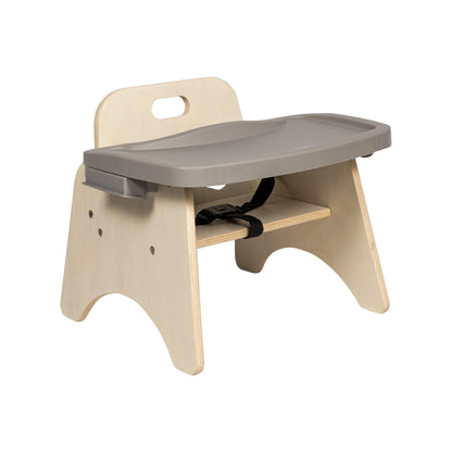 Low Toddler Feeding Chair with Attached Tray