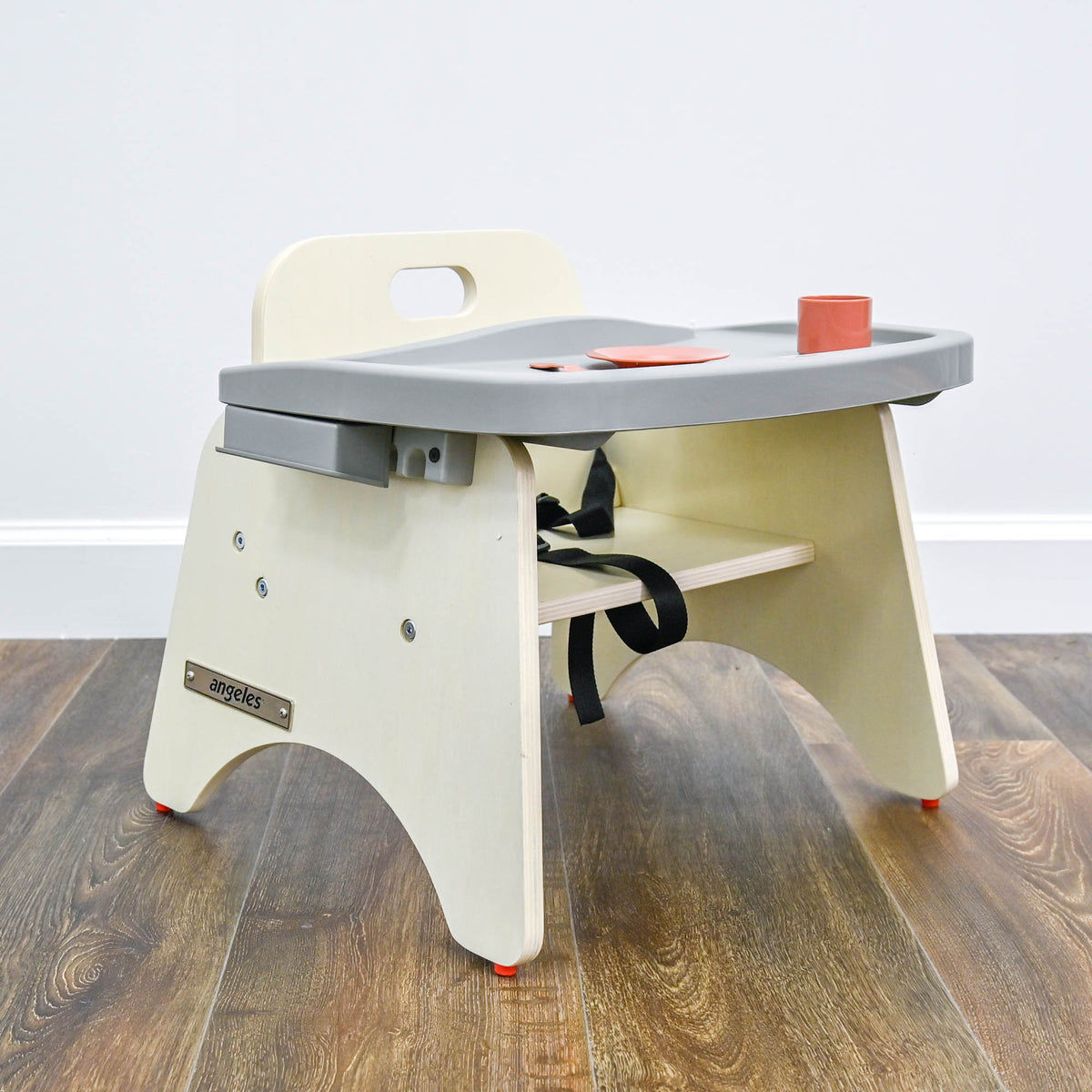 Low Toddler Feeding Chair with Attached Tray, view 7